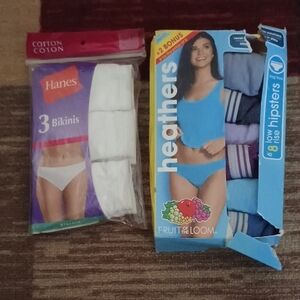 Hanes White Bikini Underwear for Men